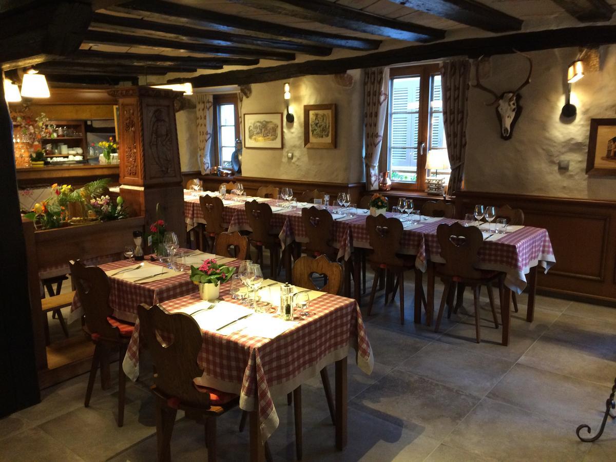 Auberge Des Trois Chateaux Eguisheim Luaran gambar