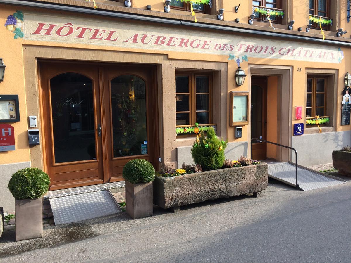 Auberge Des Trois Chateaux Eguisheim Luaran gambar