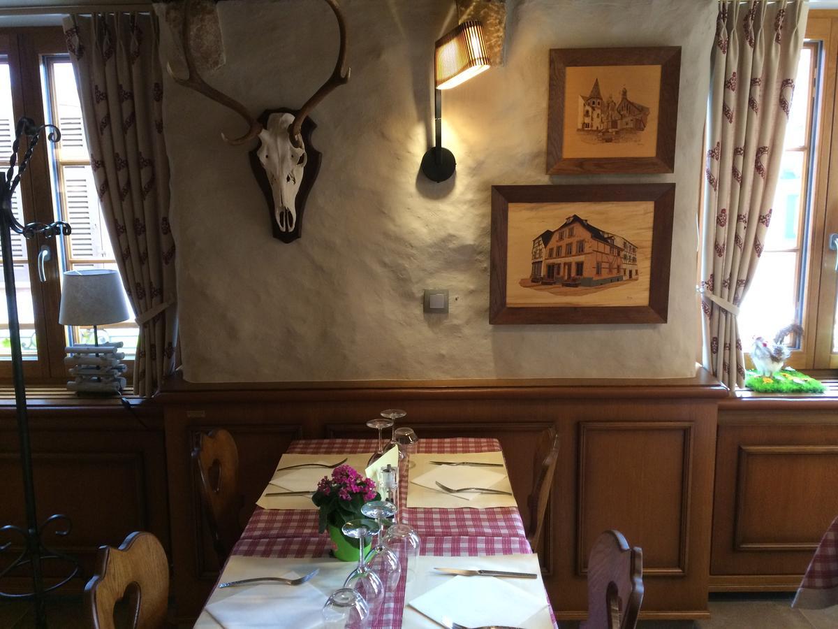 Auberge Des Trois Chateaux Eguisheim Luaran gambar