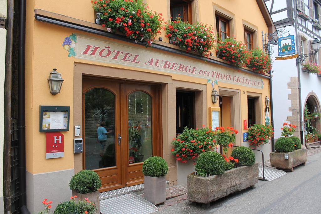 Auberge Des Trois Chateaux Eguisheim Luaran gambar